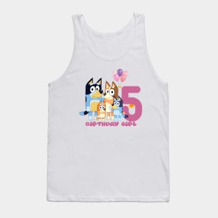 Bluey and Bingo 5 year Tank Top